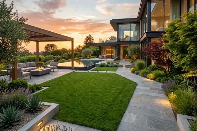 Estate Landscape Design & Build
